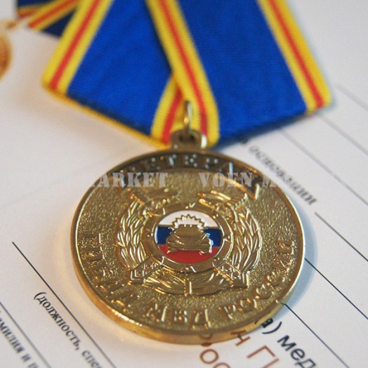 Медаль «Ветеран ГИБДД МВД России»