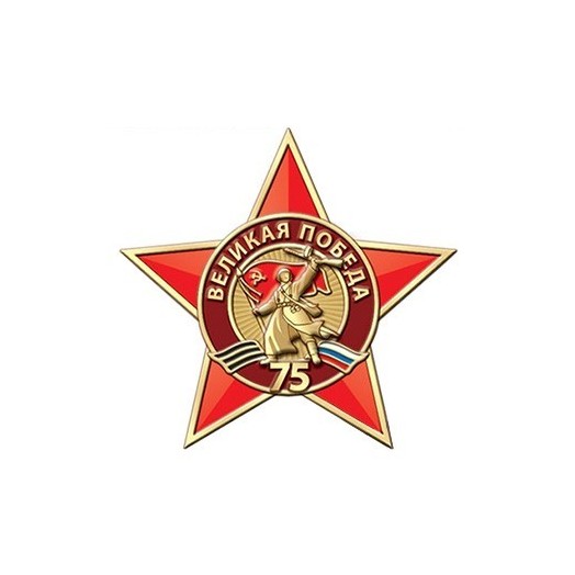 Знак «75 лет Победы в Великой Отечественной войне» #2