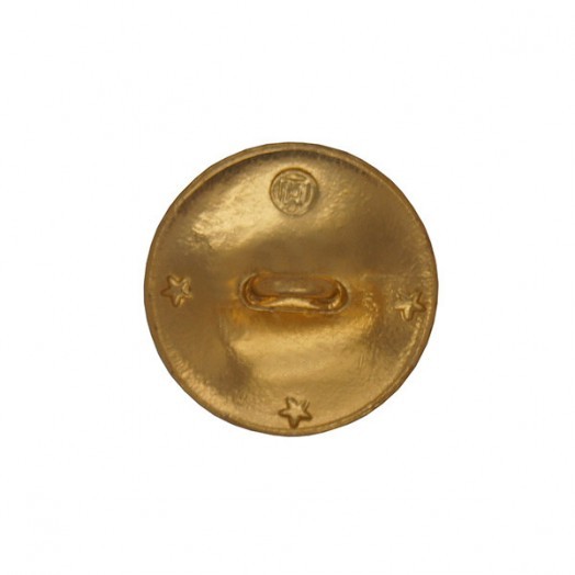 Пуговица форменная «Герб России» (Орел) D22 мм с кантом золотистая