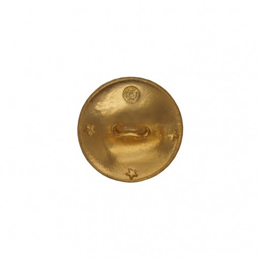 Пуговица форменная «Герб России» (Орел) D14 мм золотистая