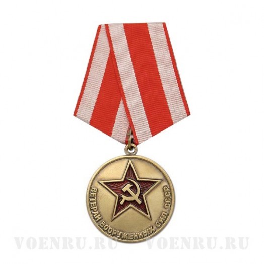 Медаль «Ветеран вооруженных сил»