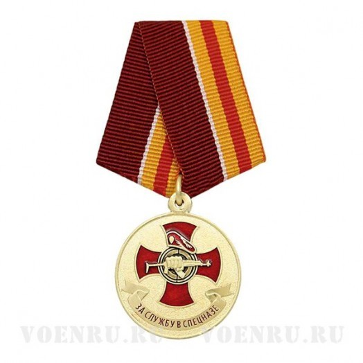 Медаль «За службу в Спецназе ВВ МВД»