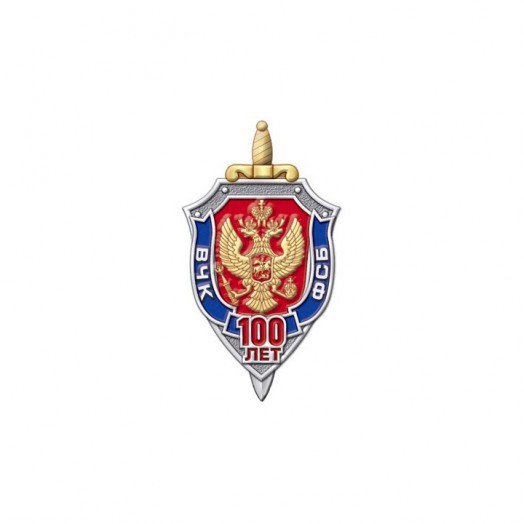 Нагрудный знак «100 лет ФСБ России» #9