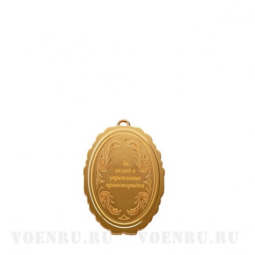 Медаль «За вклад в укрепление правопорядка»