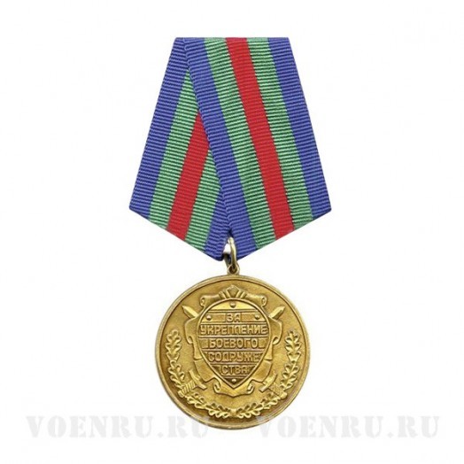 Медаль «За укрепление боевого содружества» (МО, 1995 г.)