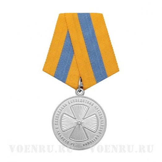 Медаль «За отличие в ликвидации последствий чрезвычайной ситуации»