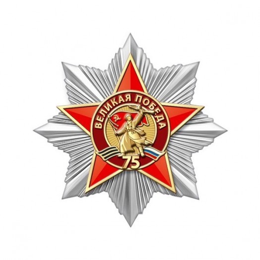 Знак «75 лет Победы в Великой Отечественной войне» #3