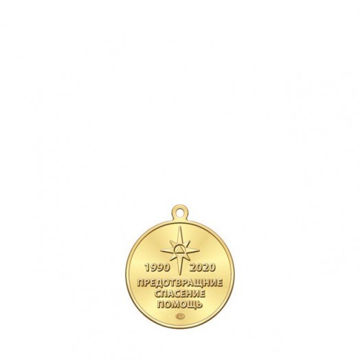 Медаль «30 лет МЧС России» #1