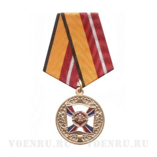 Медаль «За воинскую доблесть» 1 степени (МО, 1999)